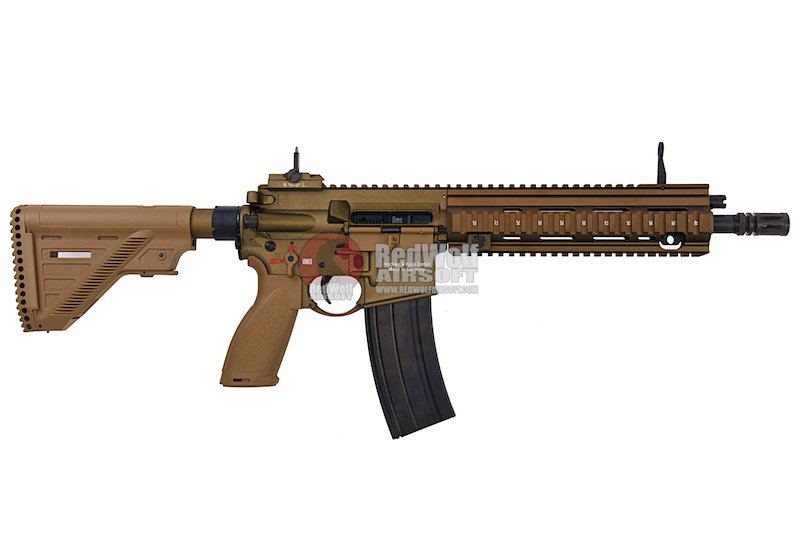 Umarex HK416 A5 GBBR TAN (Asia Edition) (by VFC) Buy airsoft GBB Rifles & SMGs online from